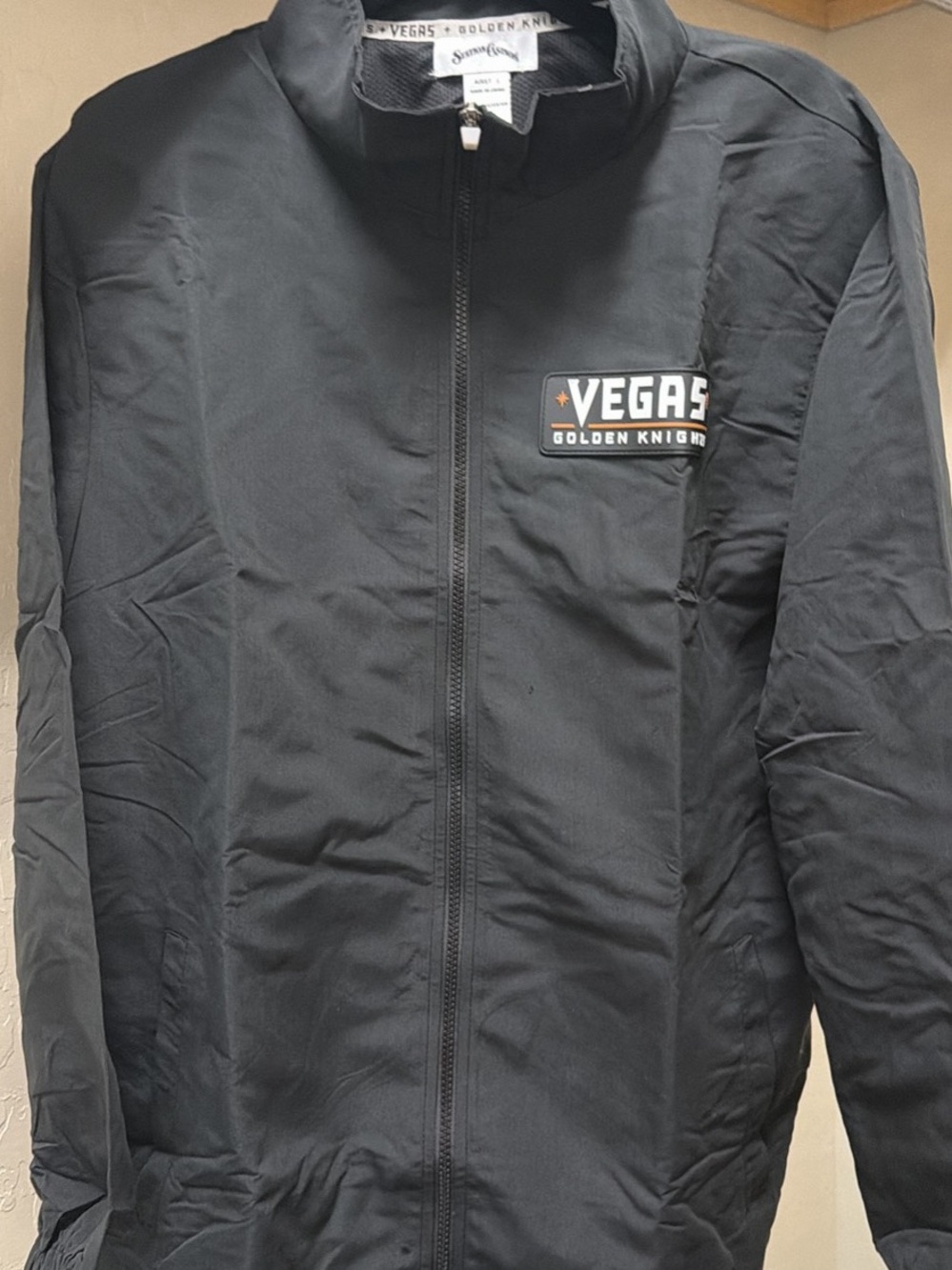 Men's Black Shell Jacket - Picture 1 of 5